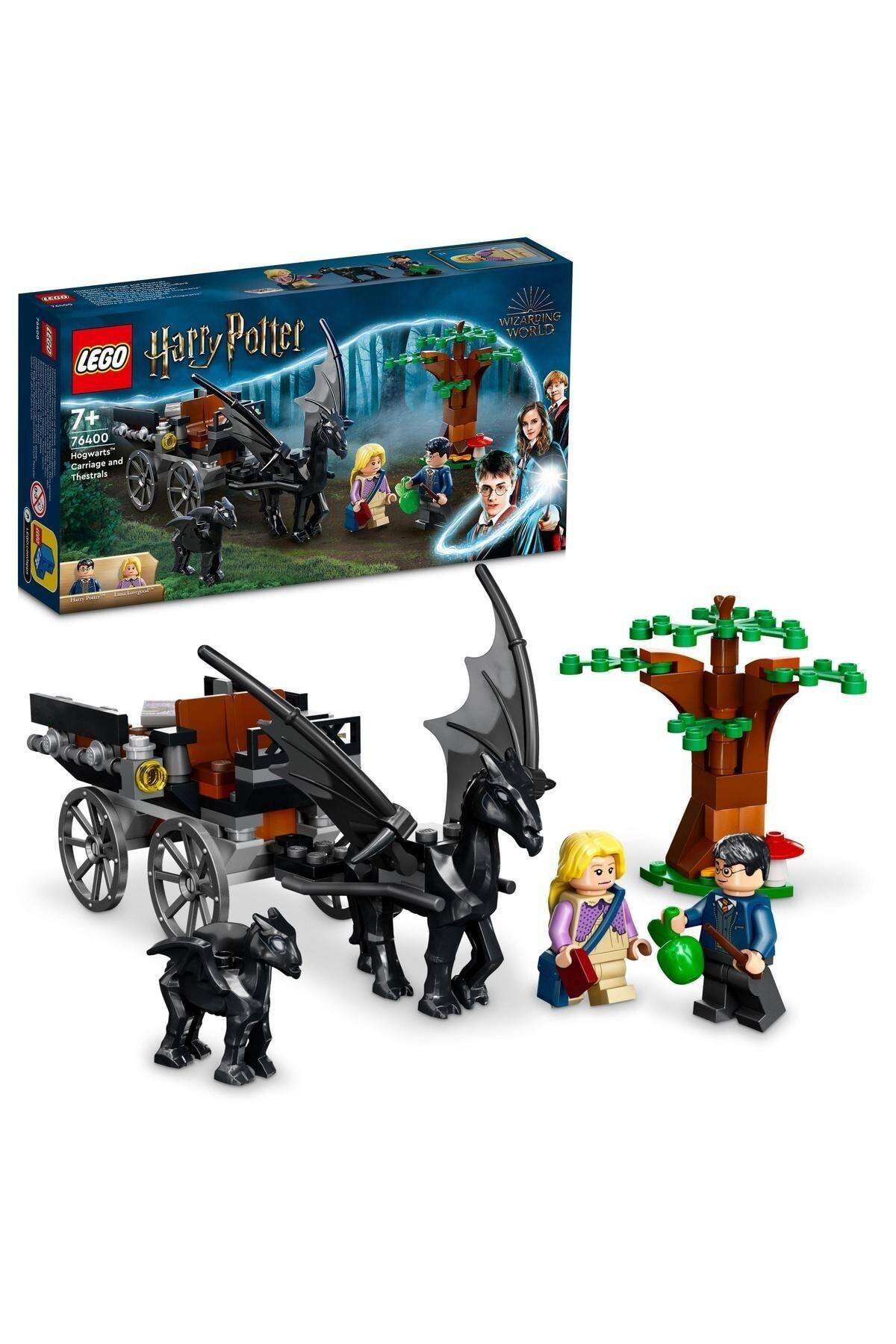 LEGO لگو مجموعه ساختمان اسباب بازی خلاقانه 76400 ماشین هاگوارتز هری پاتر (121 قطعه)