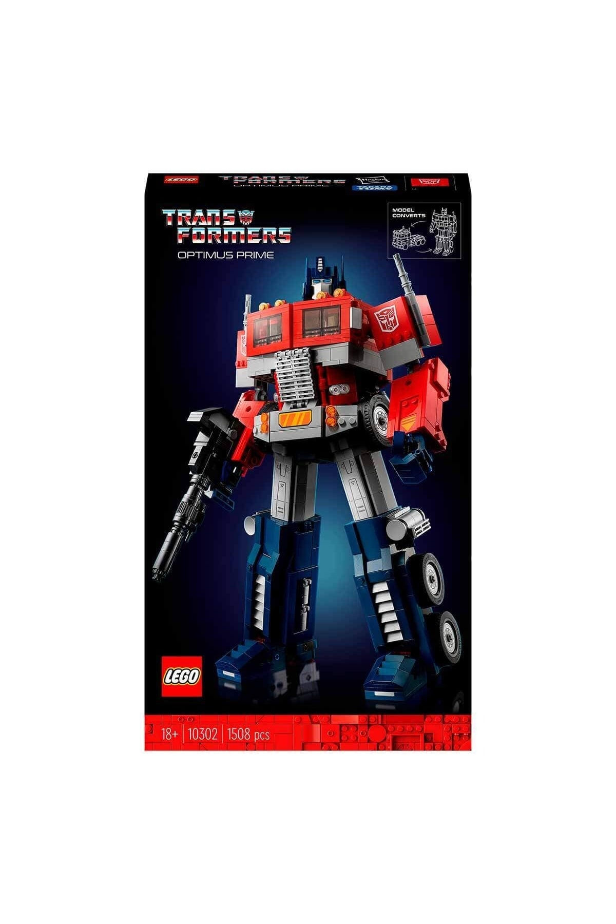 لگو و اسباب بازی های ساخت محور OPTIMUS PRIME 10302 اورجینال LEGO
