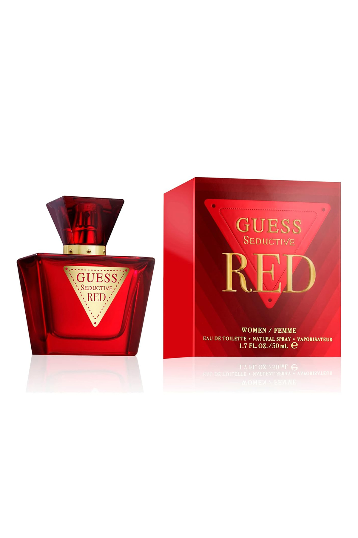 Guess قرمز اغوا کننده زنانه ادوتویلت 50ml.