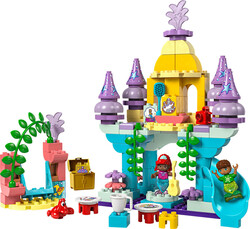 مجموعه ساختنی لگو LEGO دوپلو DUPLO دیزنی آریل کاخ جادویی زیر دریا مدل 10435، ۱۱۶ قطعه
