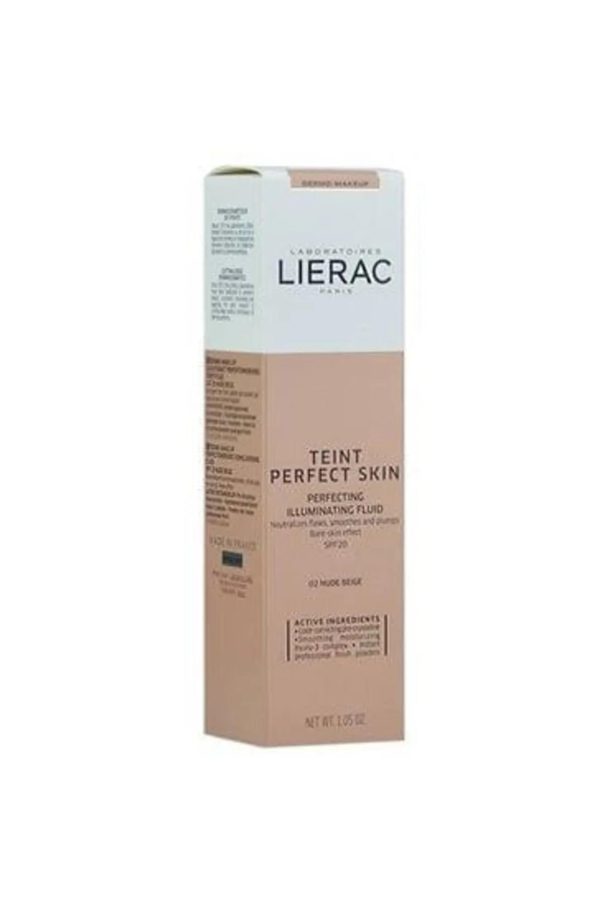 Lierac پایه مایع ضدآفتاب رنگ پوست ۲۰ اسپف ۳۰ میلی‌لیتر