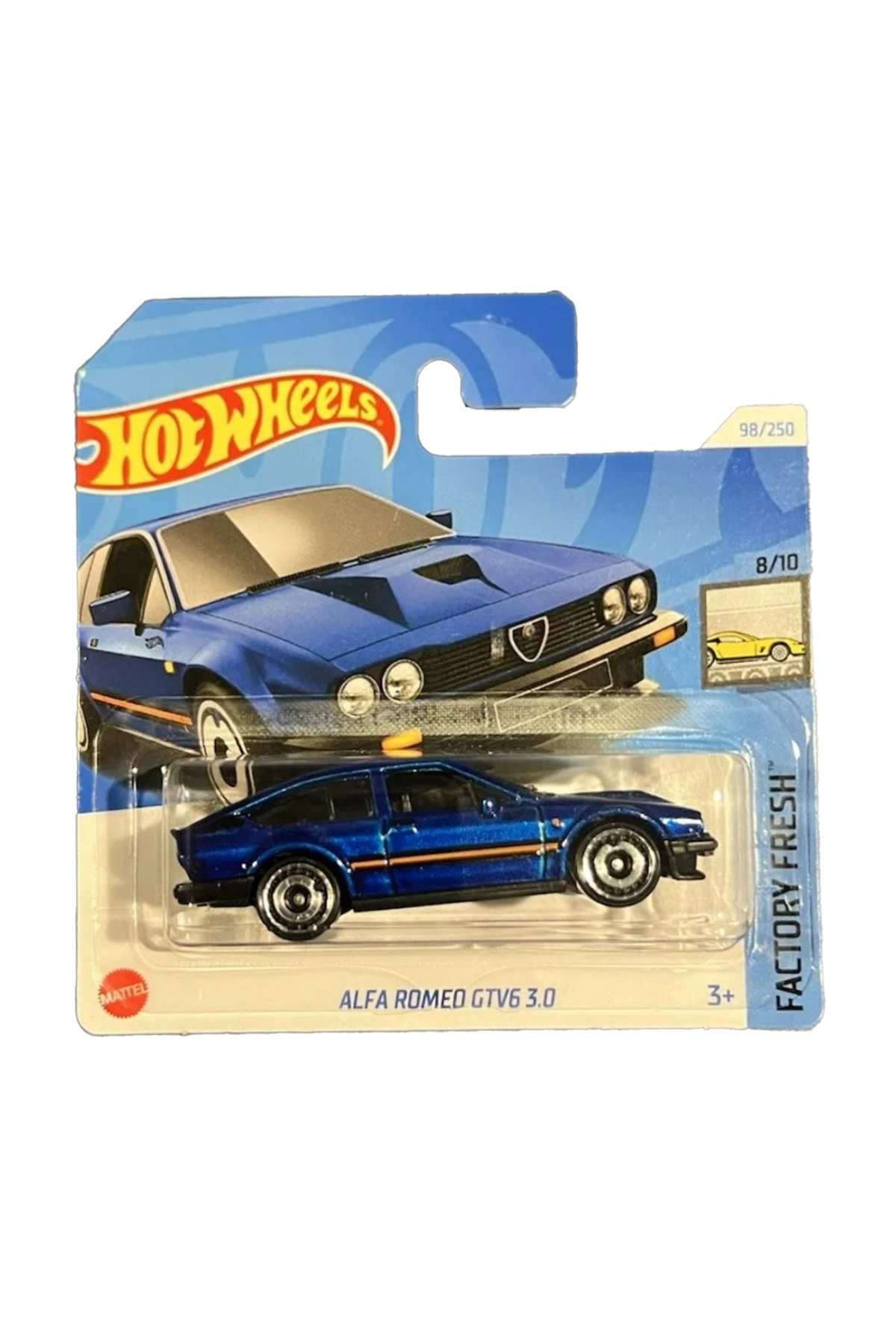 ماشین اسباب بازی ALFA ROMEO GTV6 3.0 HTF13 هات ویلز اورجینال HOT WHEELS