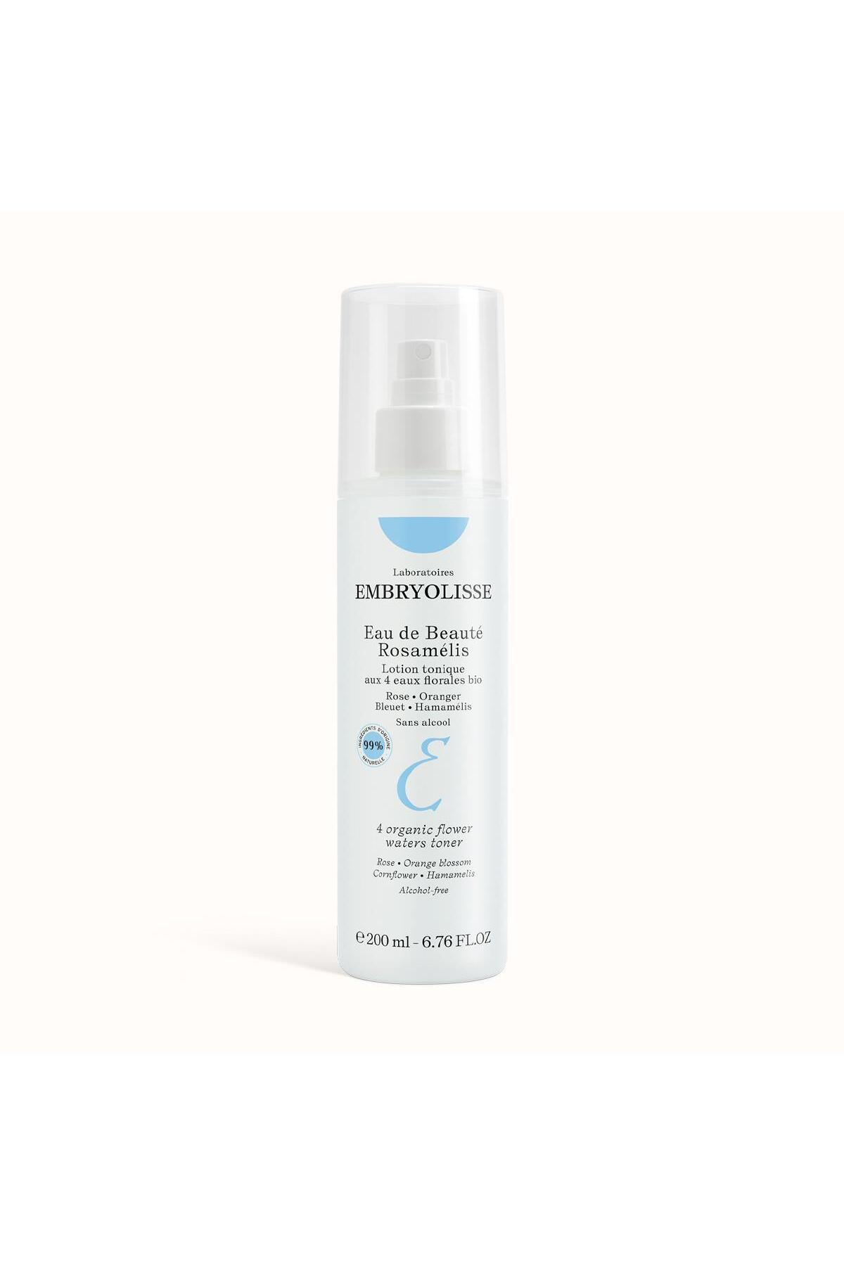 فیکس کننده آرایش EAU DE BEAUTE ROSAMELIS REVITALIZING TONIC 200 ML Embryolisse