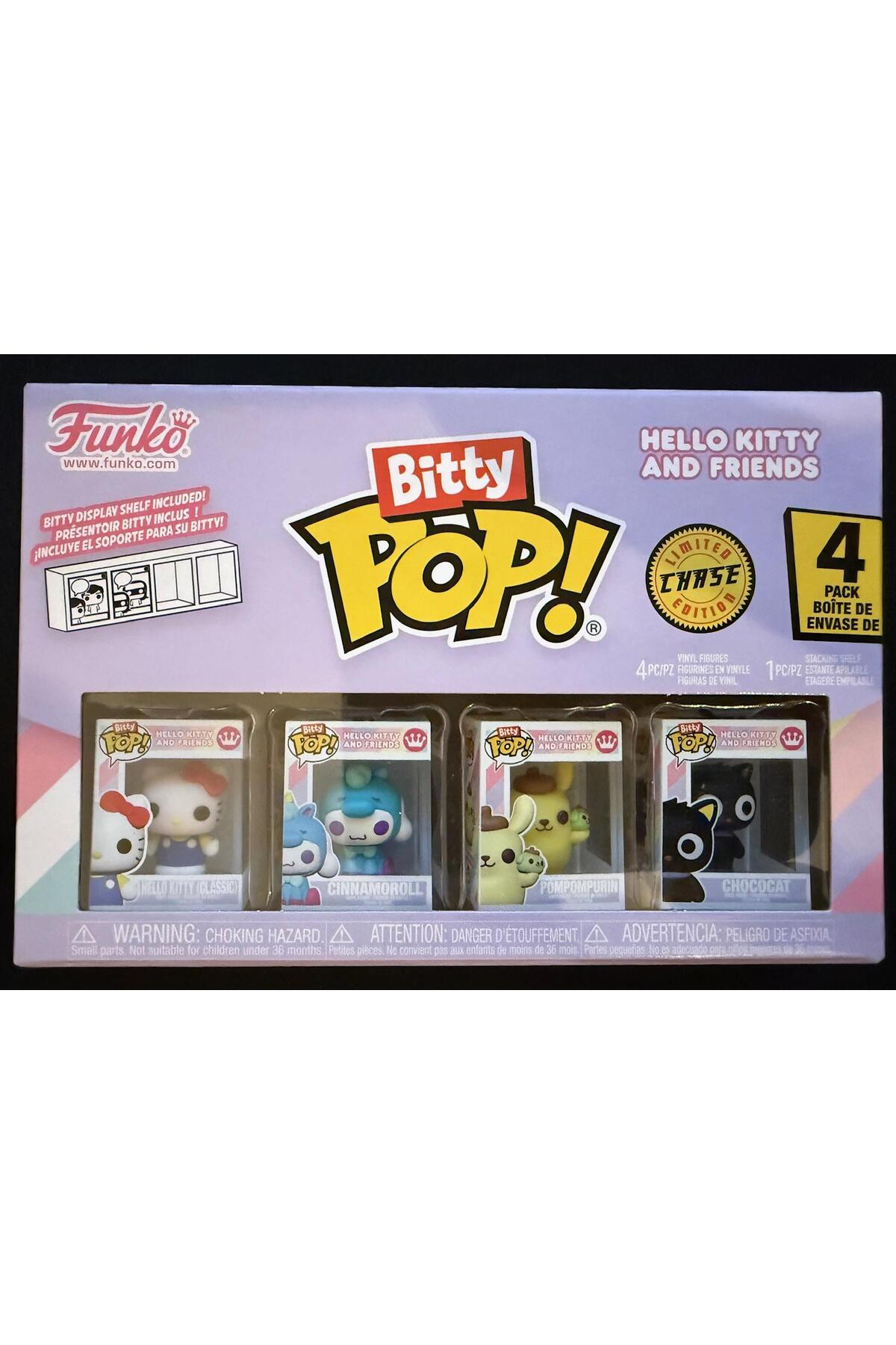 فیگور پاپ بیتی بچه گربه و دوستان 4 اندازه 2.25 سانتی متر اصل Funko