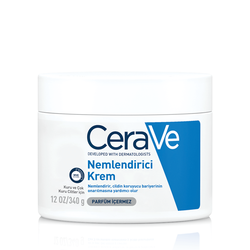 کرم مرطوب‌کننده صورت و بدن سراوی Cerave برای پوست خشک با سرامید و هیالورونیک اسید ۳۴۰ گرم
