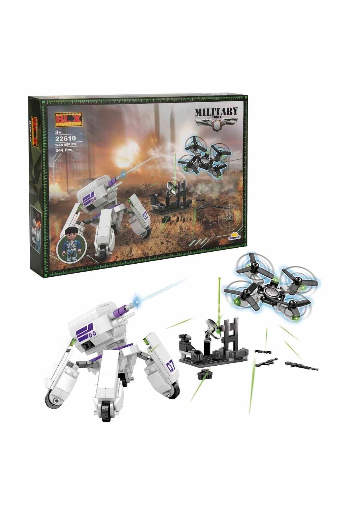لگو و اسباب بازی های ساخت محور TOY WAR DRONE AND ROBOT 22610 344 PIECES 00004403 از ترکیه Sunman