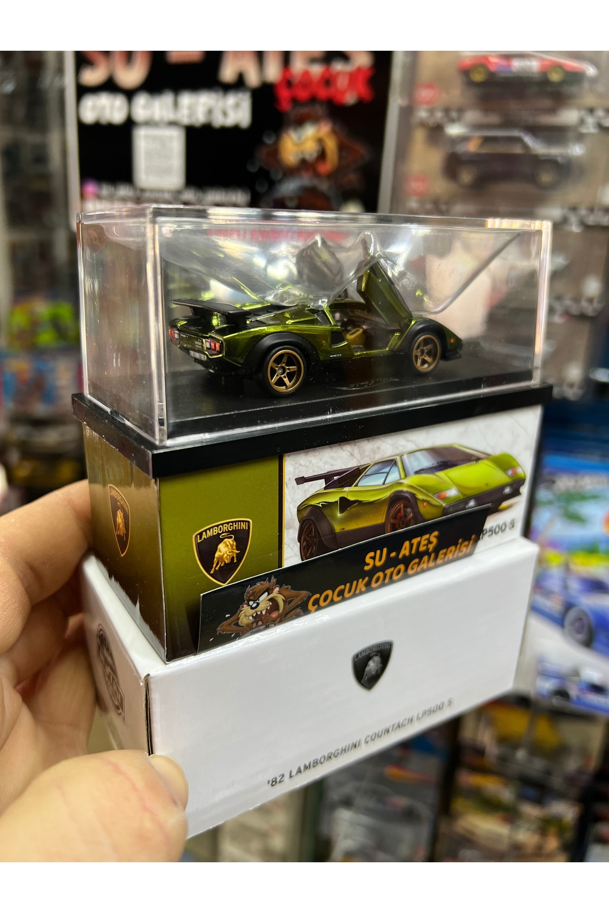 ماشین اسباب بازی 82 COUNTACH LP500 S RLC هات ویلز اورجینال HOT WHEELS