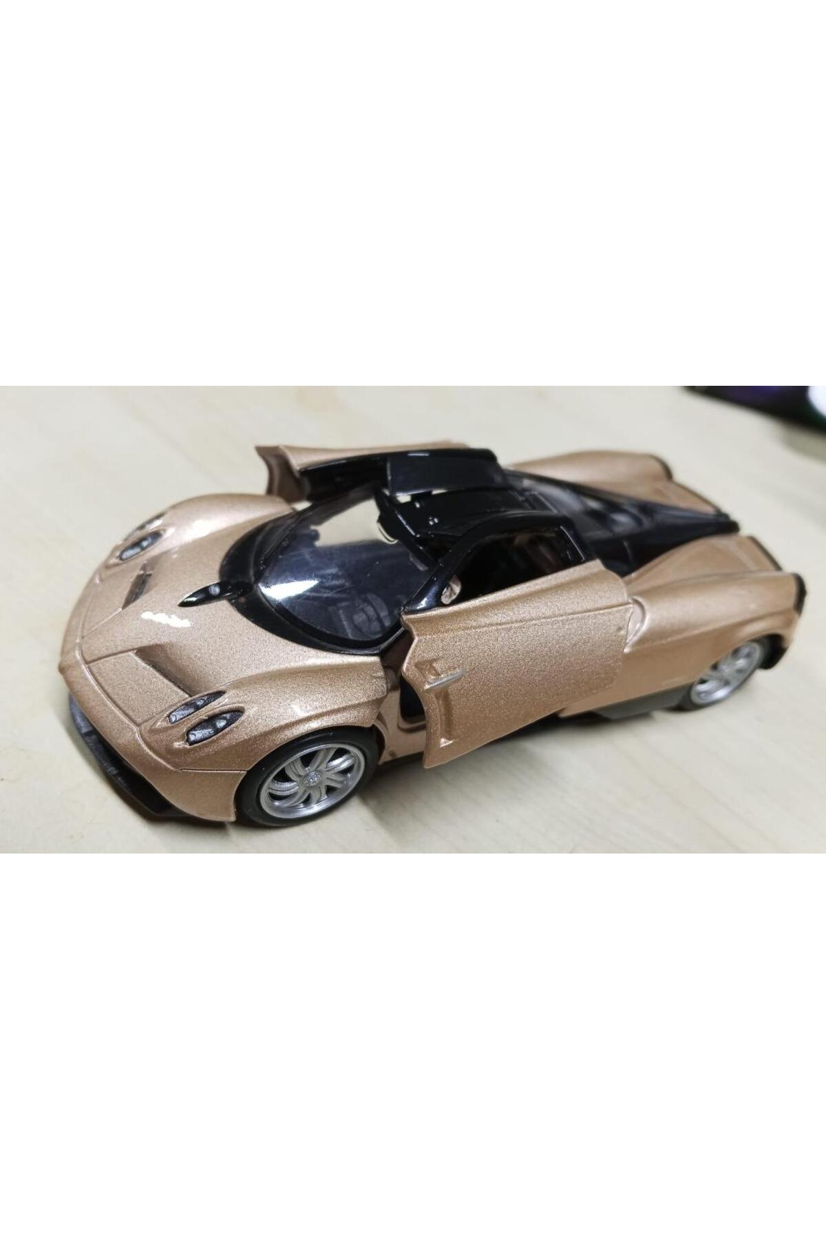 مدل خودرو TOY METAL MODEL CAR 1 36 CHECK DROP GOLD PAGANI HUAYRA اورجینال WELLY