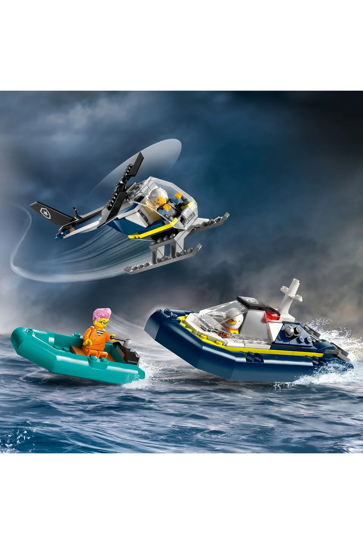 LEGO مجموعه ساخت شهر پلیس جزیره زندان 60419 7 سال و بالاتر (980 قطعه)