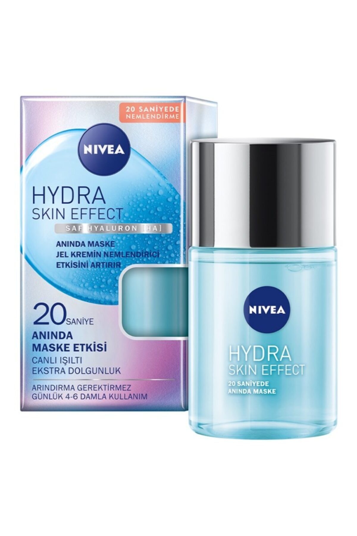 NIVEA ماسک فوری اثر پوست هیدرا در 20 ثانیه 100 میلی لیتر