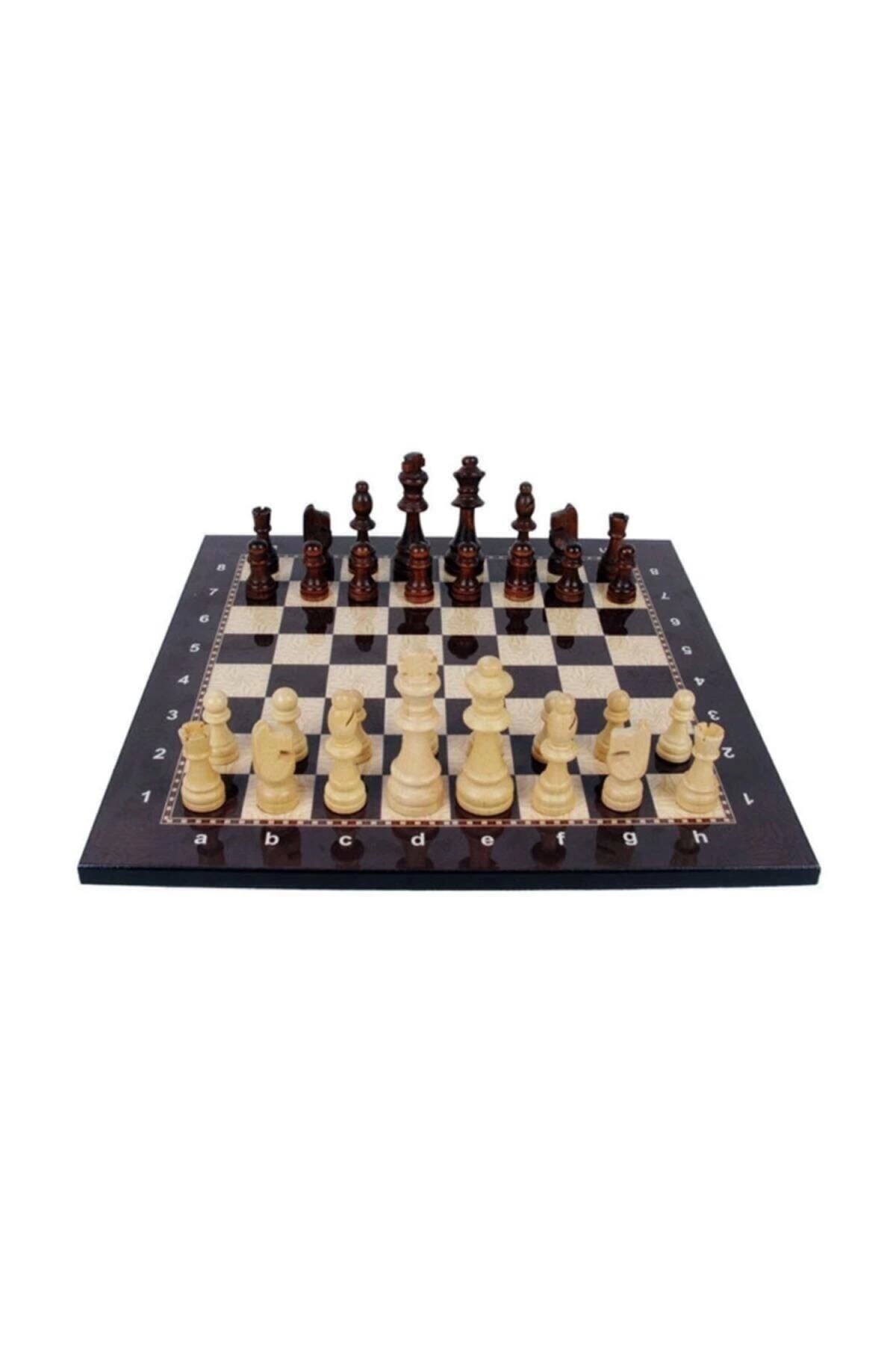شطرنج ست چوبی لاکچری فیگور چکرز با کیفیت برتر 36X36 checkmate