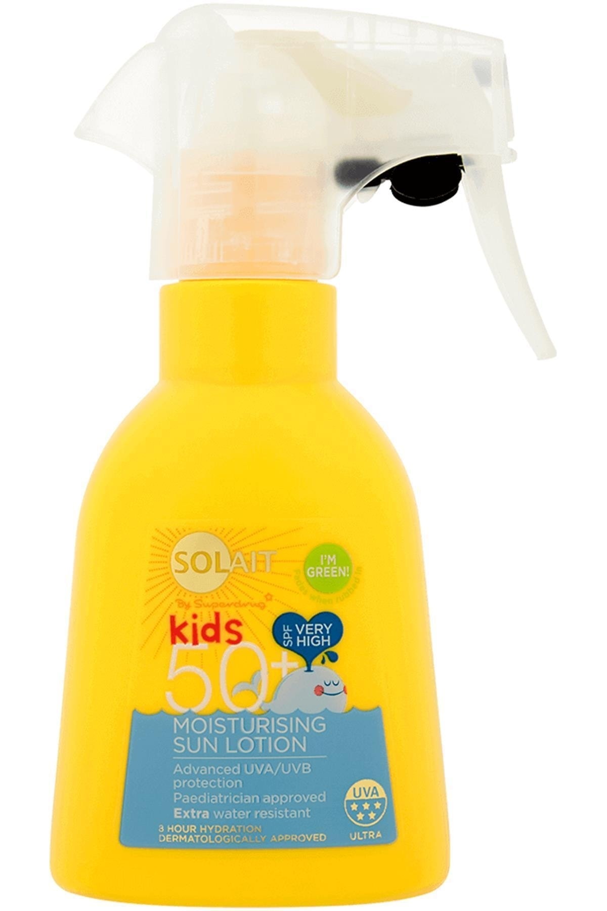 Solait ضدآفتاب کودک واتسونز سولایت اسپری مرطوب کننده SPF50+