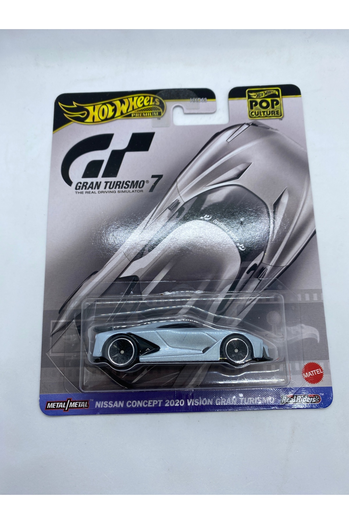 ماشین اسباب بازی پریمیوم نیسان کانسپت 2020 VISION GRAN TURISMO 7 HW POP CULTURE از ترکیه HOT WHEELS