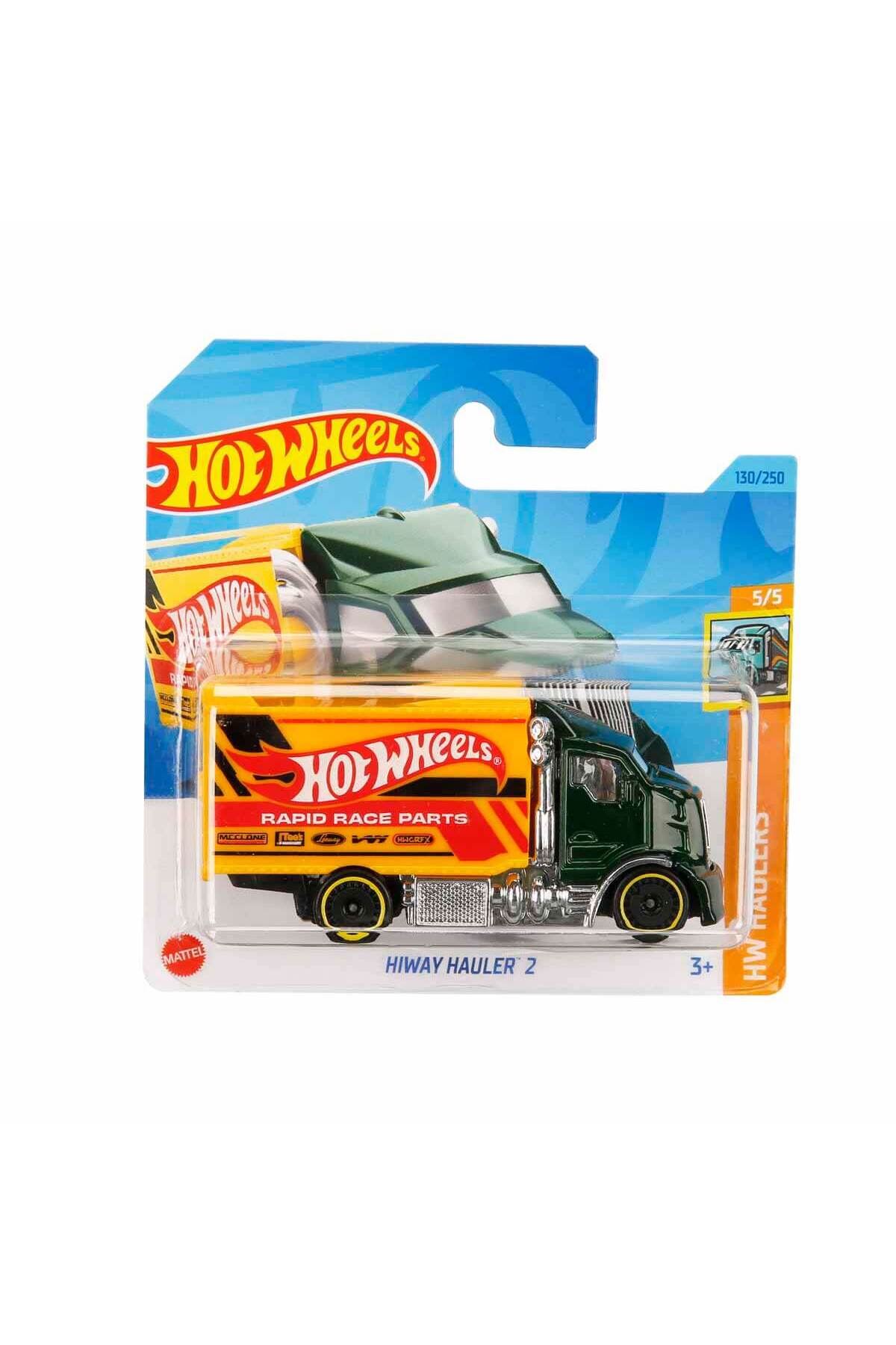 کامیون و ماشین آلات ساختمانی اسباب بازی HIWAY HAULER 2 مجرد هات ویلز اورجینال HOT WHEELS