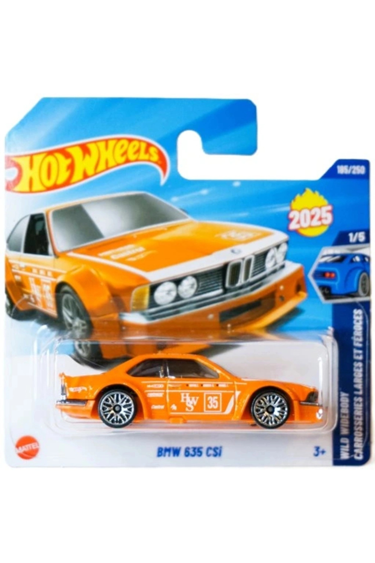 ماشین اسباب بازی های تک BMW 635 CSI JBB84 HOT WHEELS