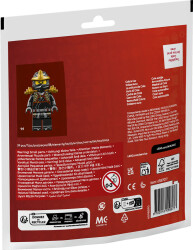 مجموعه ساختنی خودروی نینجا کول، لگو LEGO نینجاگو NINJAGO مدل 30723، ۳۹ قطعه، حداقل سن ۶ سال