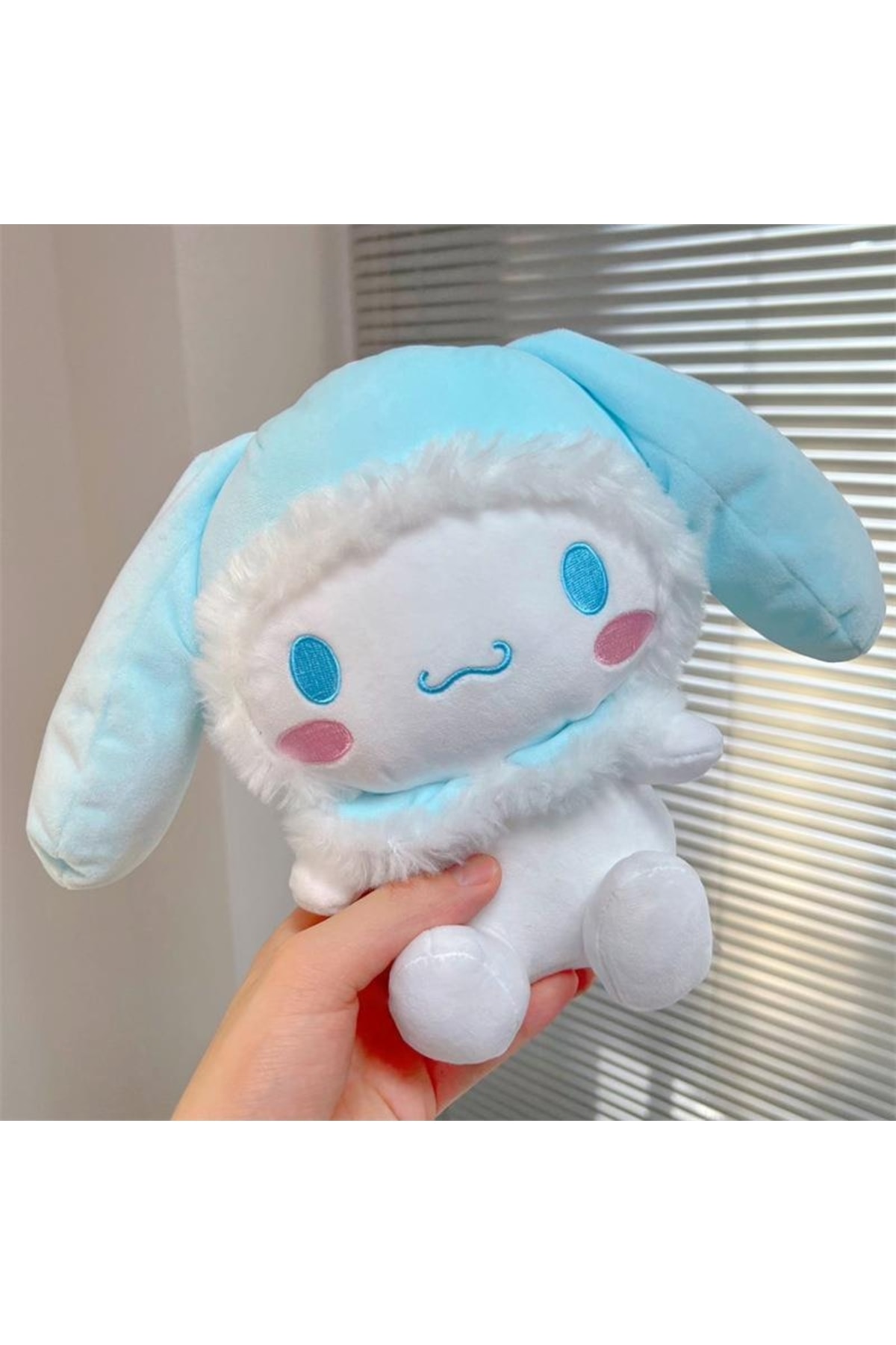 اسباب بازی های پشمی مخمل دار 25 سانتی متری KAWAII SANRIO CINNAMOROLL Zigver