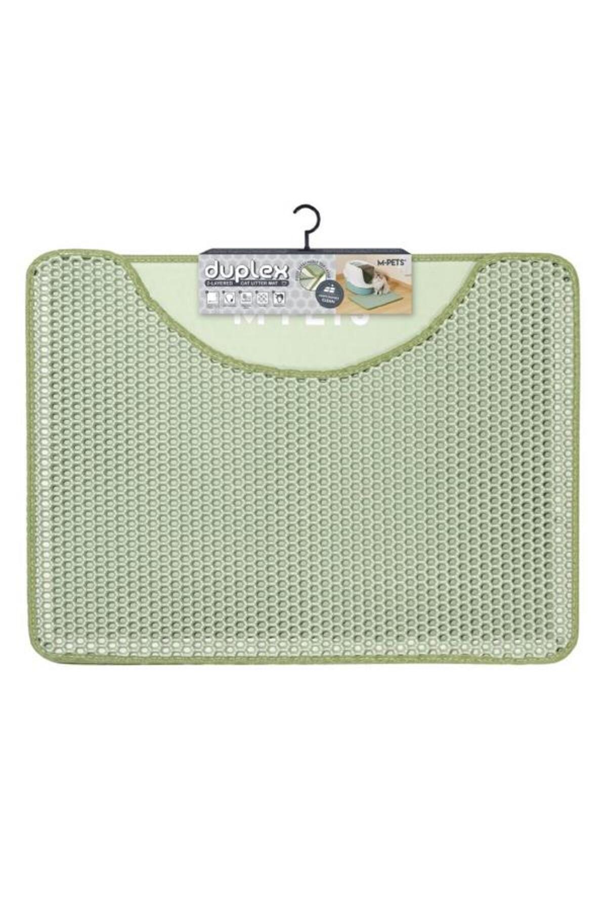 زیرانداز الک‌دار خاک گربه ام‌پتس M-PETS Duplex، سبز، 60×45 سانتی‌متر