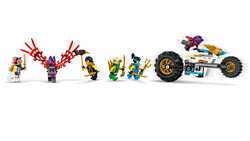 مجموعه ساختنی وسیله نقلیه ترکیبی نینجاگو لگو LEGO مدل 71820، ۵۷۶ قطعه