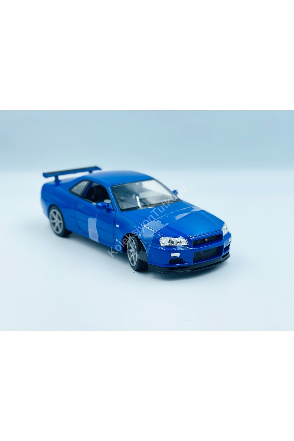 مدل خودرو COLLECTIONTUTUSU 1 24 SCALE NISSAN SKYLINE GTR R34 ماشین اورجینال WELLY