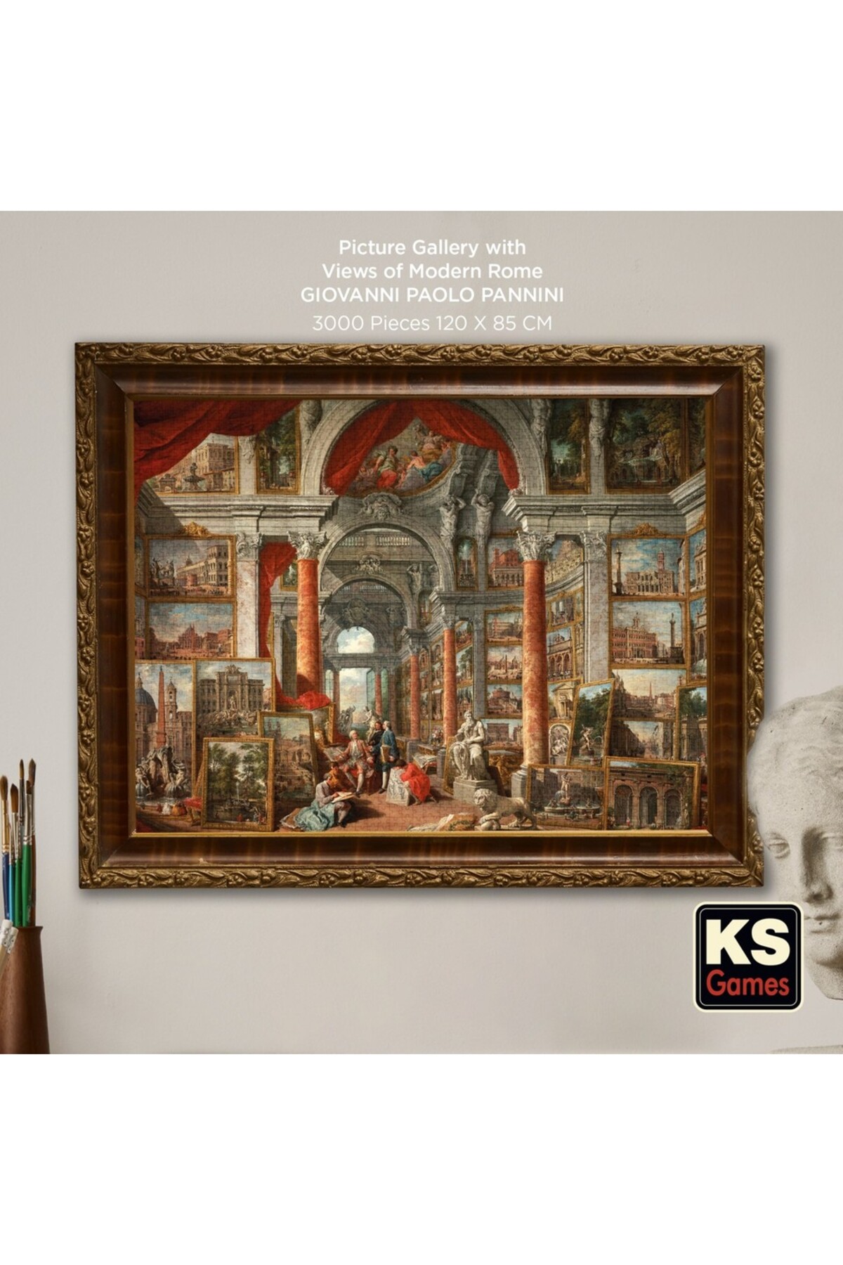 پازل گالری تصویر 3000 قطعه با 23014 مدرن اورجینال Ks Games