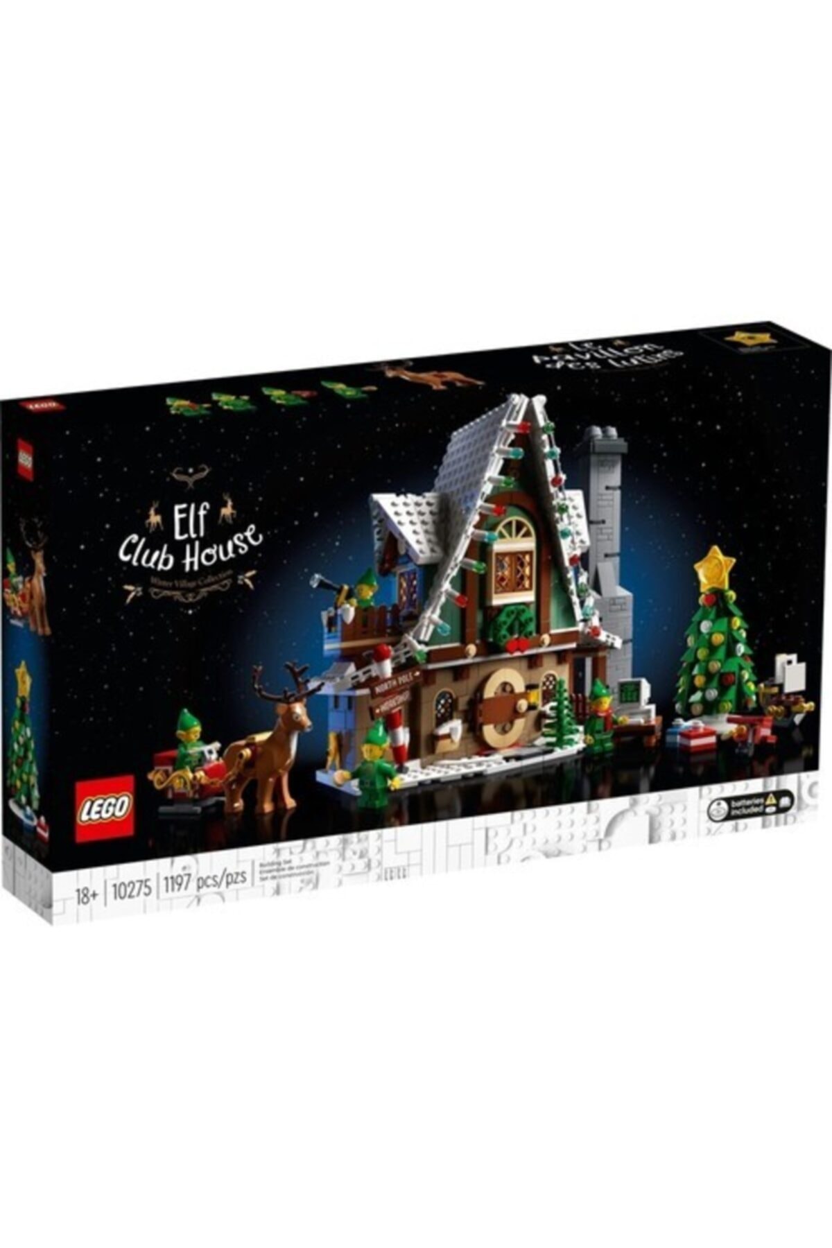 لگو و اسباب بازی های ساخت محور CREATOR EXPERT 10275 ELF CLUB HOUSE از ترکیه LEGO