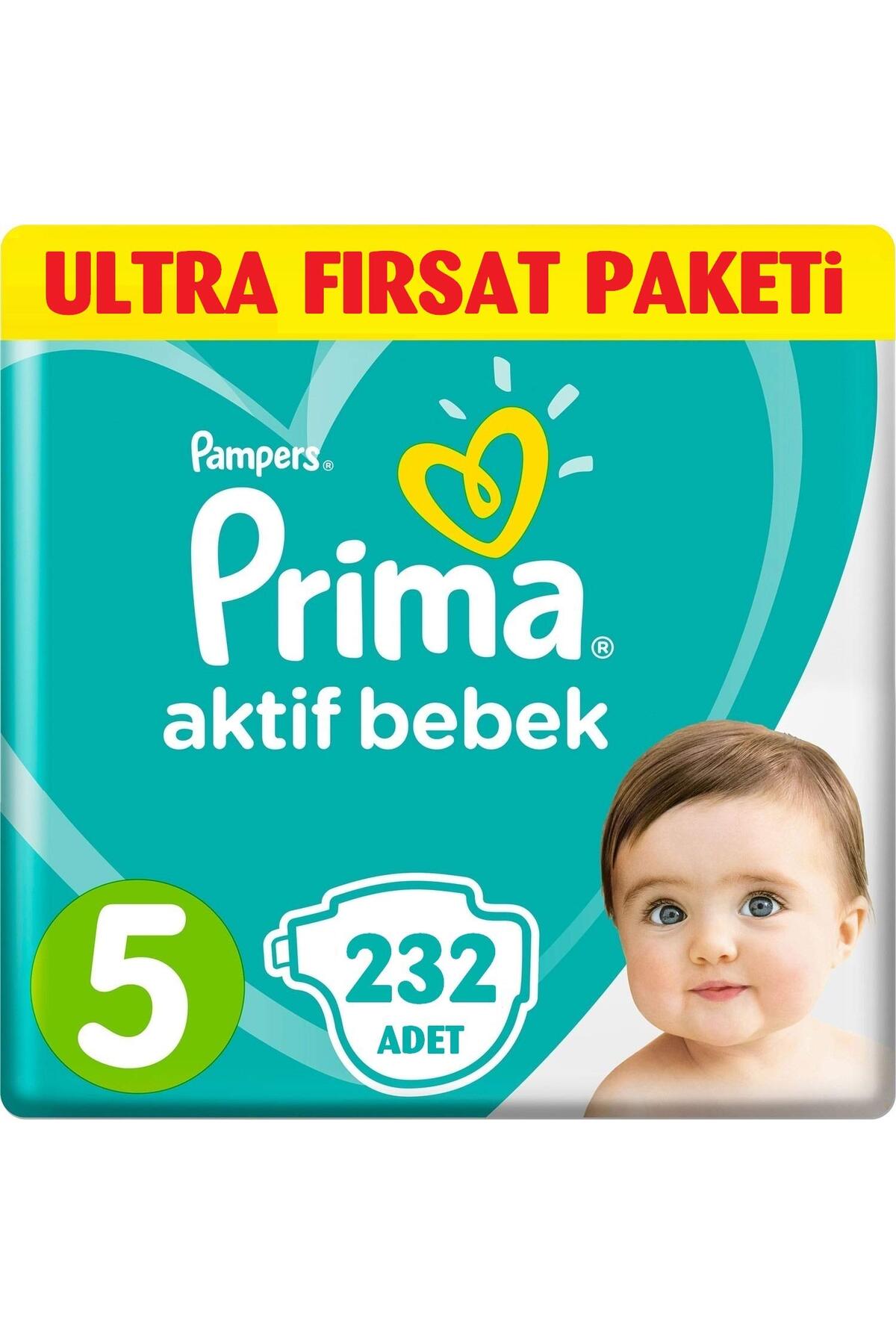 پوشک بچه PAMPERS BABY DIAPERS ACTIVE MONTHLY JUNIOR 5 NO 116 PCS اورجینال Prima
