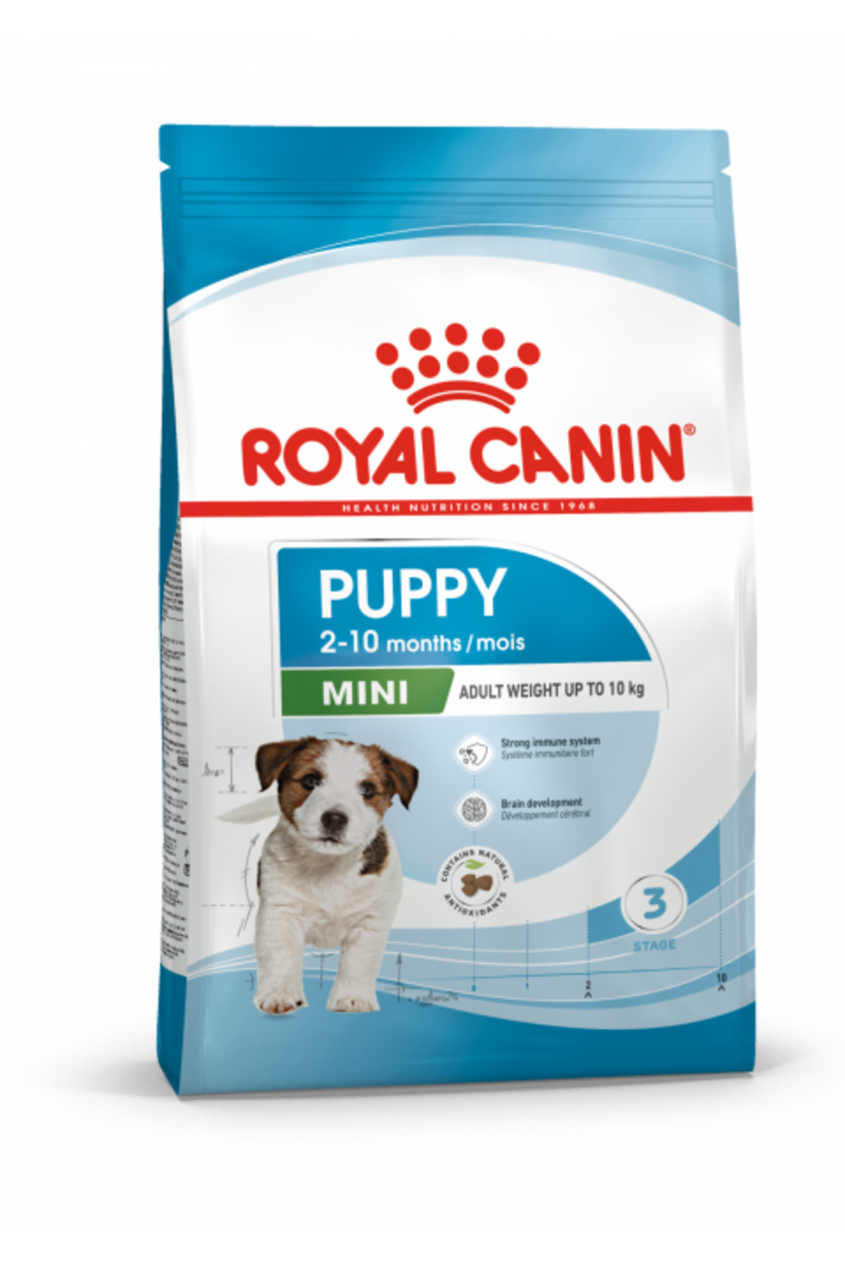 غذای خشک سگ Mini Puppy رویال کنین Royal Canin، طعم مرغ، ۲ کیلوگرم