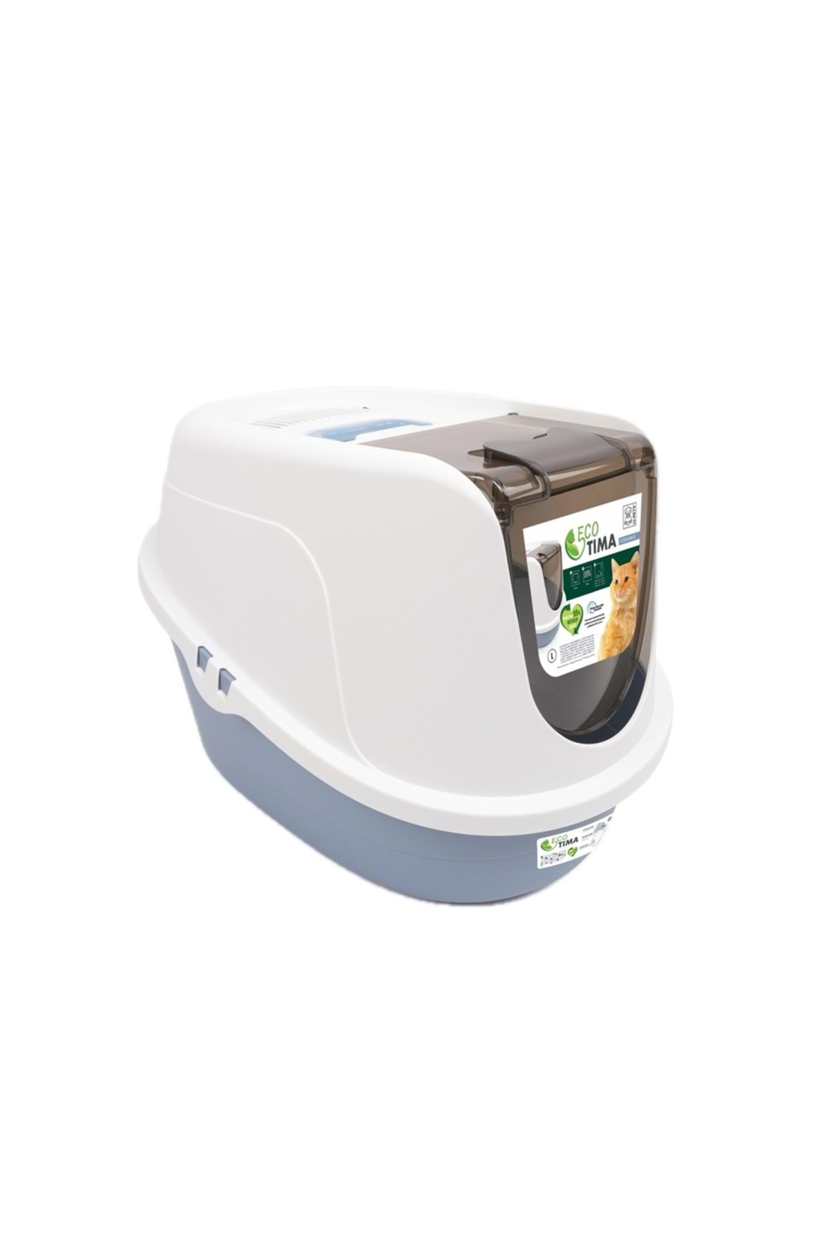 توالت سرپوشیده گربه ام‌پتس M-PETS ECO TIMA سایز L، مدل LA.43006