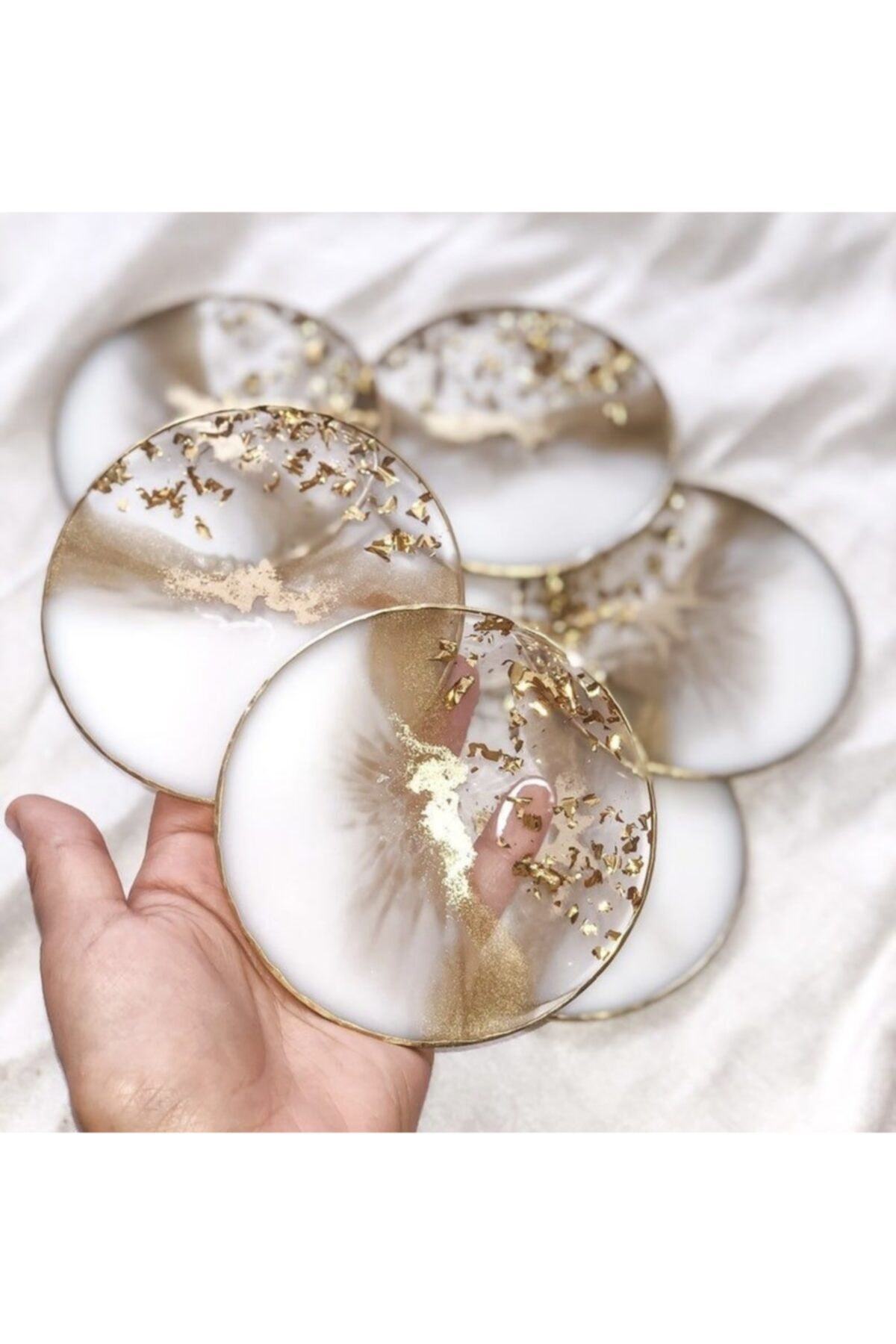 فیگور قالب گرد سیلیکونی رزین اپوکسی 7.5 سانتی متر از ترکیه cnk craft shop