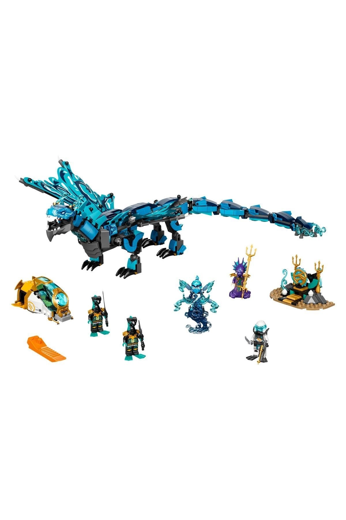 لگو ® NINJAGO® WATER DRIVING 71754 جنگ خلاق برای ساز کودکان 737 قطعه اورجینال LEGO