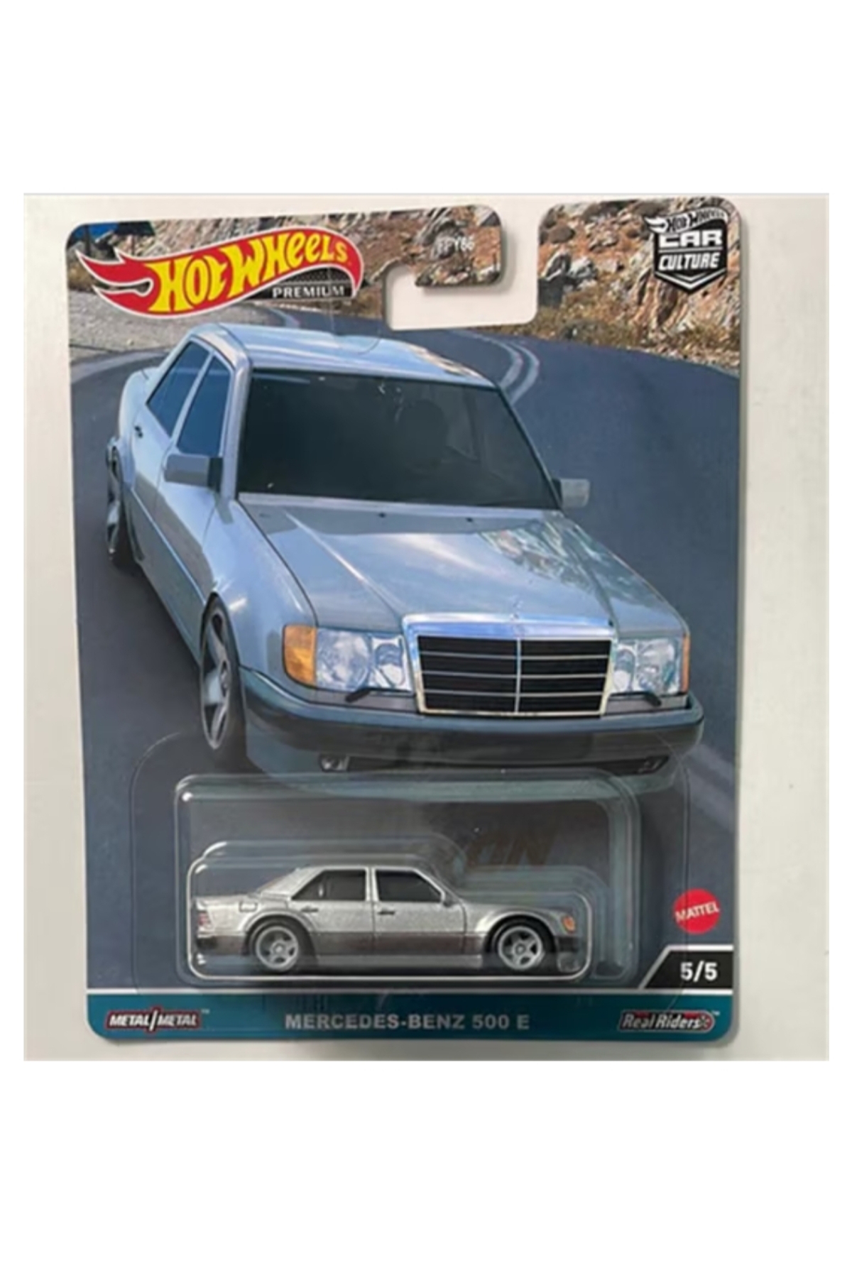 ماشین اسباب بازی فرهنگ ممتاز مرسدس بنز 500E اصلی از ترکیه HOT WHEELS