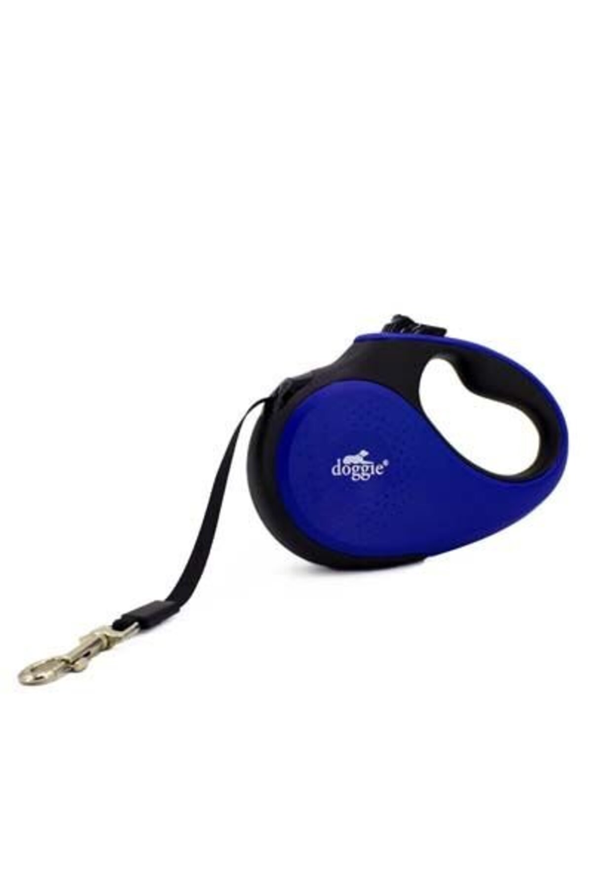 قلاده اتوماتیک سگ داگی Doggie سری Soft، متوسط، آبی
