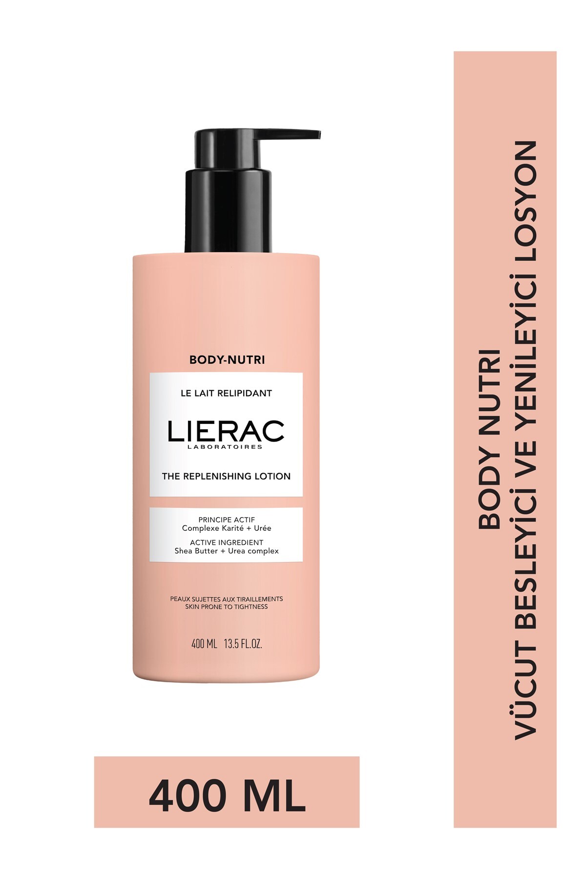 کرم بدن THE REPLENISHING LOTION 400 ML – لوسیون مرطوب کننده شدید اورجینال Lierac