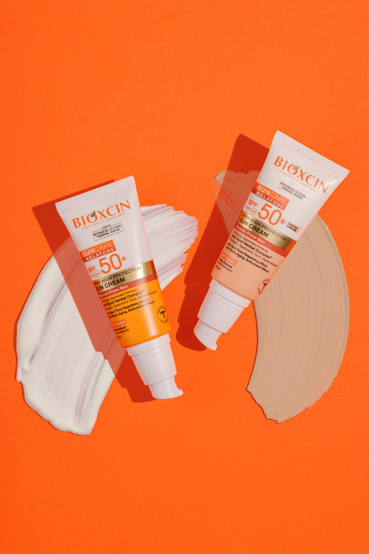 Bioxcin کرم ضدآفتاب رنگی SPF50+ محافظتی ملاتون مخصوص پوست با تمایل به لکه‌های پوستی 50 میلی‌لیتر