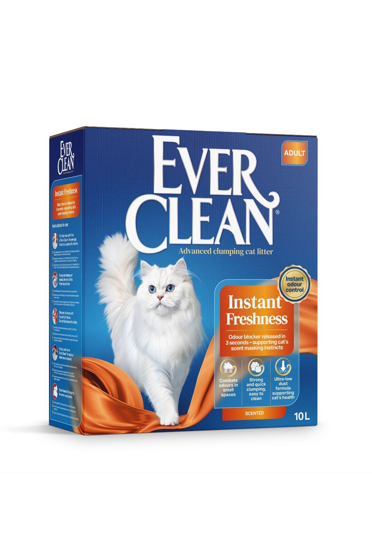 خاک گربه بنتونیتی اور کلین Ever Clean Intant Freshness، ۱۰ لیتر