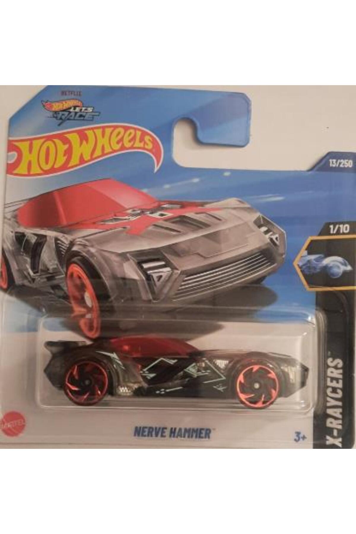 ماشین اسباب بازی SINGES NERVE HAMMER HYW69 هات ویلز اورجینال HOT WHEELS