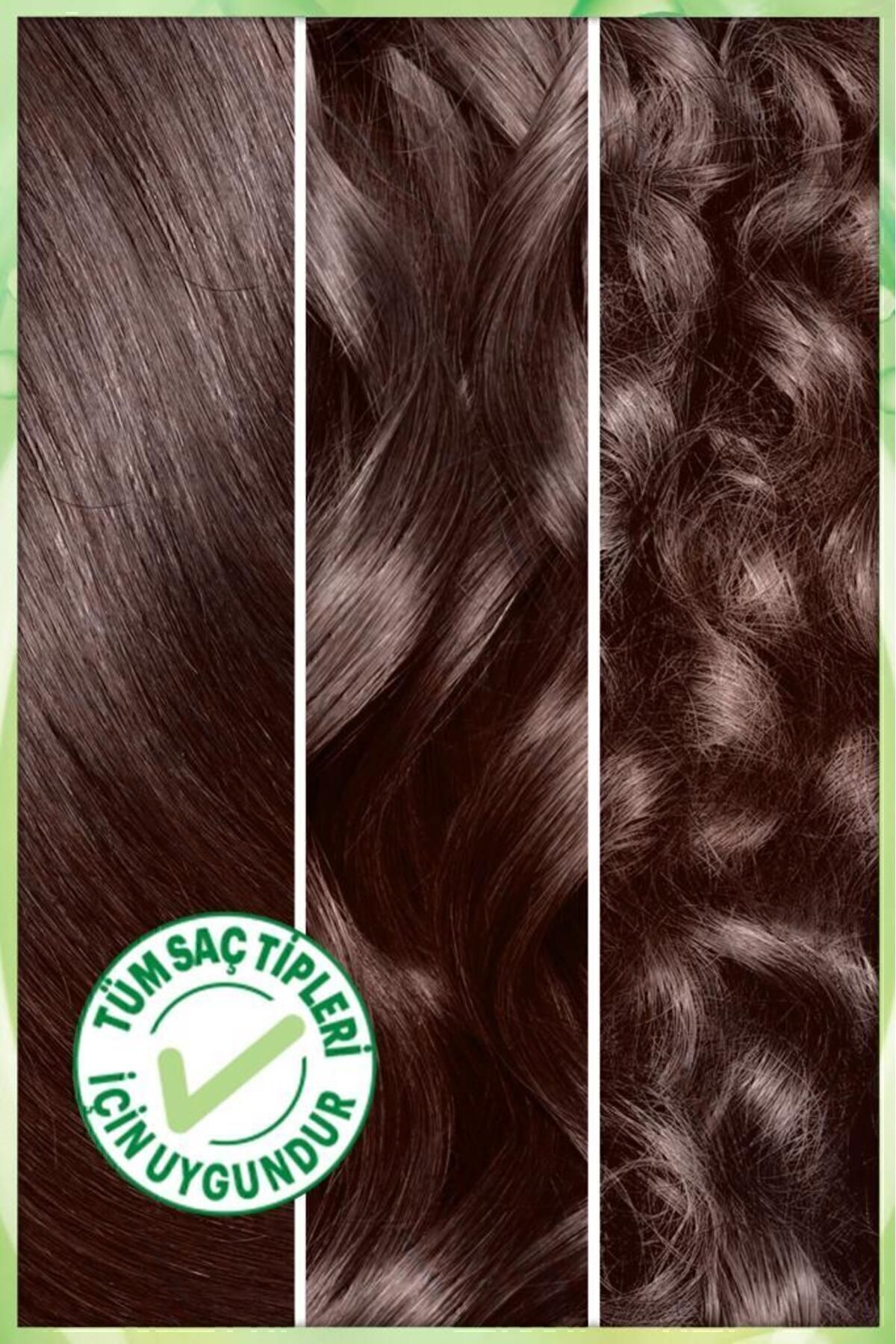 Garnier رنگ مو کرم دائمی غذایی غنی‌کننده مو Nutrisse 6n طبیعی تاریک کرومال