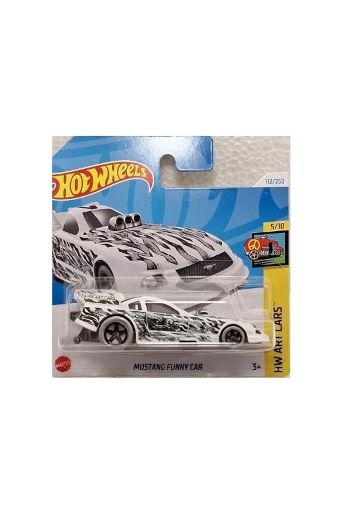 مدل خودرو ماشین خنده دار HTB73 MUSTANG هات ویلز اورجینال HOT WHEELS