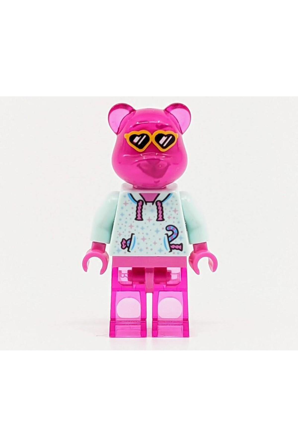 لگو و اسباب بازی های ساخت محور VIDIYO 43108 BANDMATES SERIES 2: 3. 3.DJ RASP BEARY اورجینال LEGO
