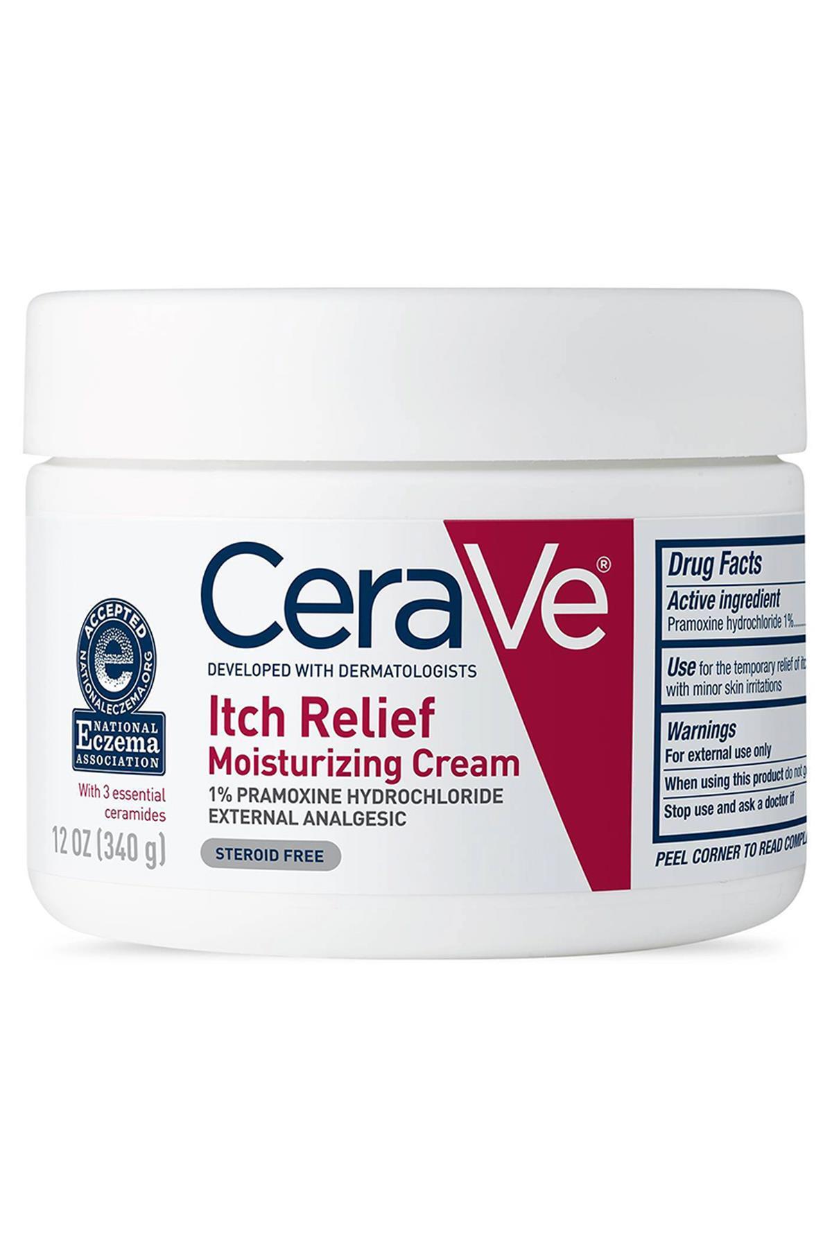 CeraVe کرم مرطوب کننده ضد خارش 340 گرم