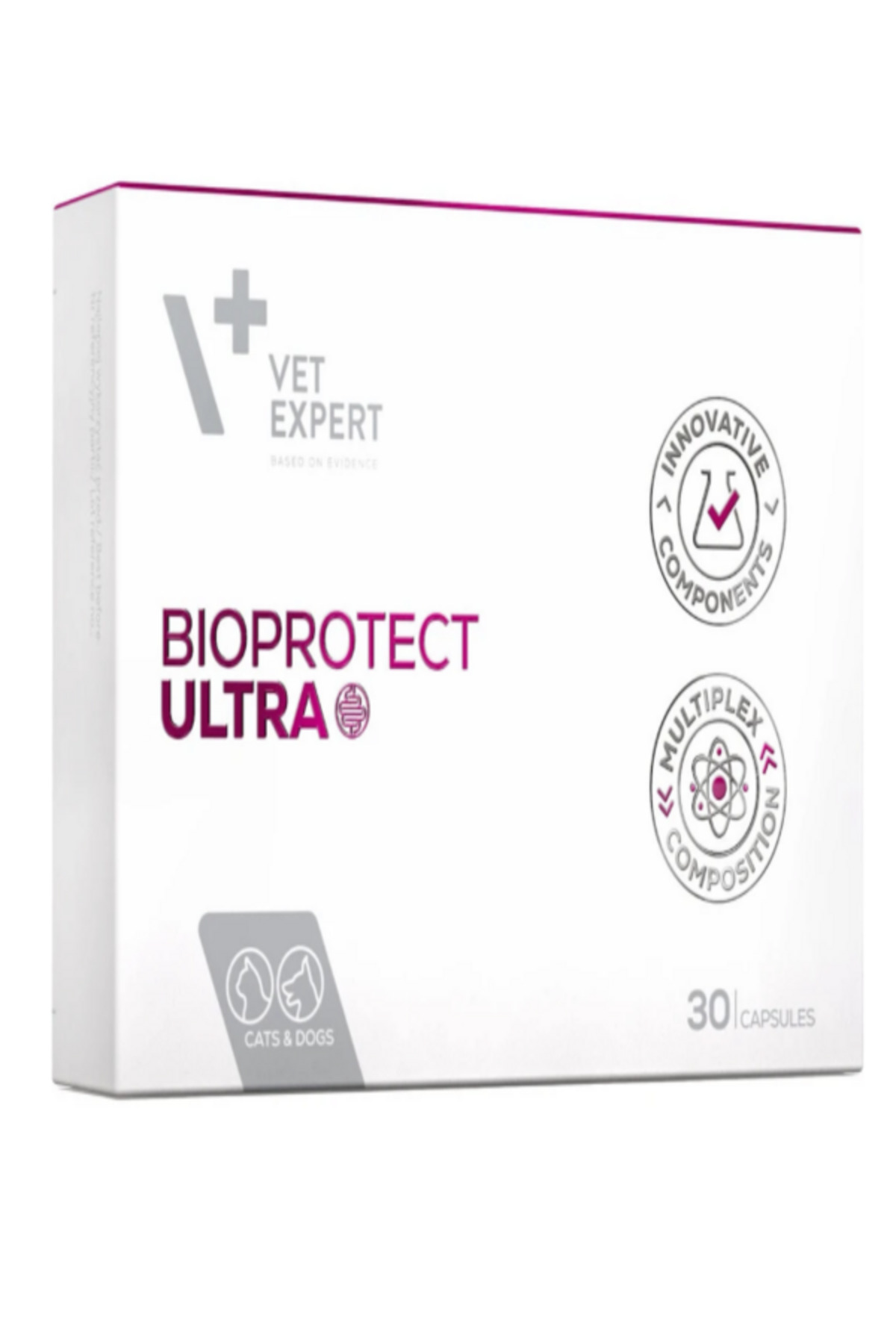 پروبیوتیک سگ و گربه ویت اکسپرت vet expert Bioprotect، ۳۰ کپسول