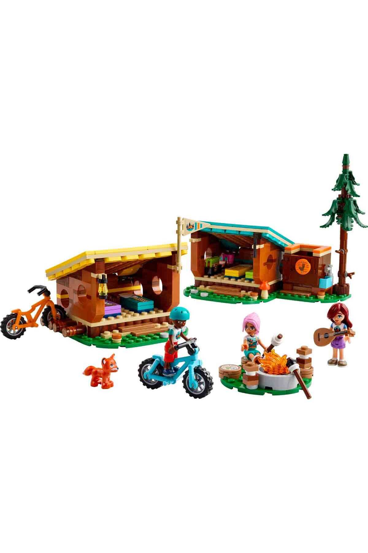 لگو و اسباب بازی های ساخت محور FRIENDS ADVENTURE CAMP CUTE COTTAGES 42624 FOX FIGUR برای کودکان 7 سال به بالا اورجینال LEGO