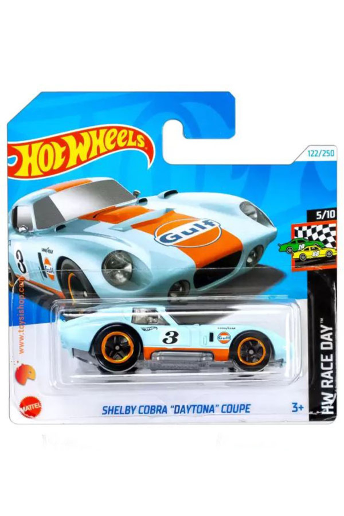 ماشین اسباب بازی SHELBY COBRA DAYTONA کوپه 1 64 از ترکیه HOT WHEELS