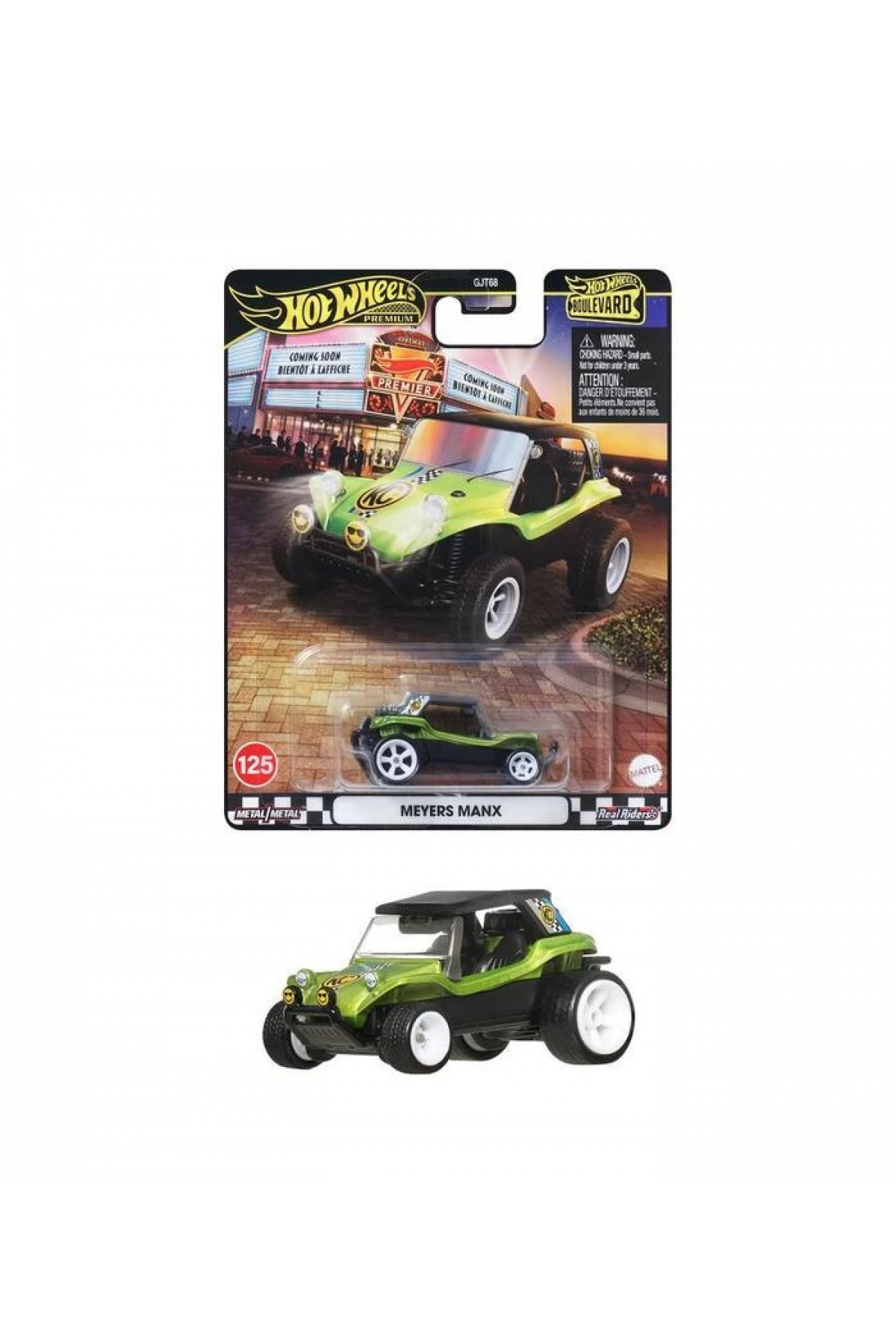 ماشین اسباب بازی بلوار پریمیوم MEYERS MANX JBL22 از ترکیه HOT WHEELS
