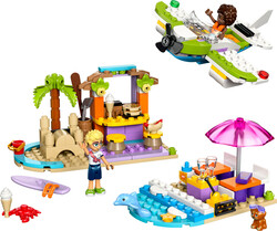 مجموعه ساختنی لگو LEGO فرندز Friends مدل 42672، چمدان سفر و ساحل خلاقانه، ۱۸۸ قطعه، حداقل ۵ سال