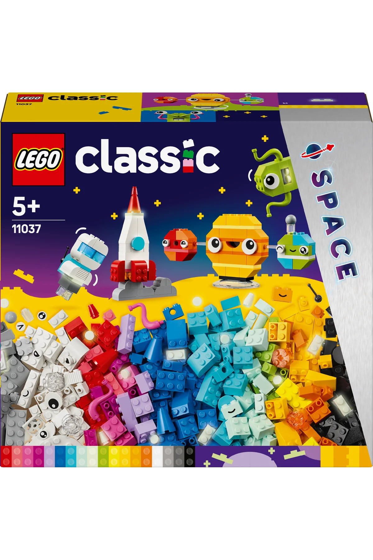 لگو و اسباب بازی های ساخت محور ® CLASSIC CREATIVE SPACE PLANETS 11037 مجموعه ساختمان اسباب‌بازی خلاق برای کودکان 4+ 450P از ترکیه LEGO