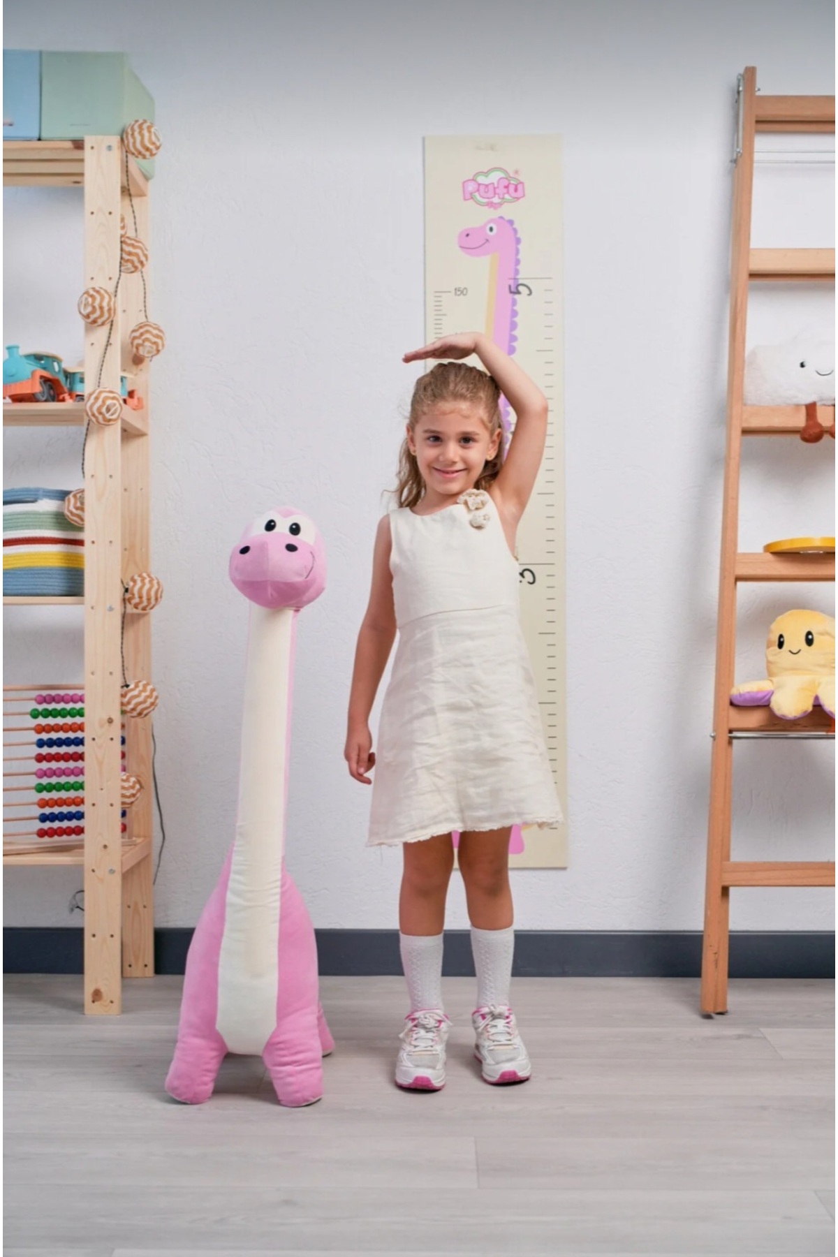 اسباب بازی های پشمی دایناسور مخمل دار 1 متری | SOFT GIANT TOY DINO با اندازه مگا ناز TOHA