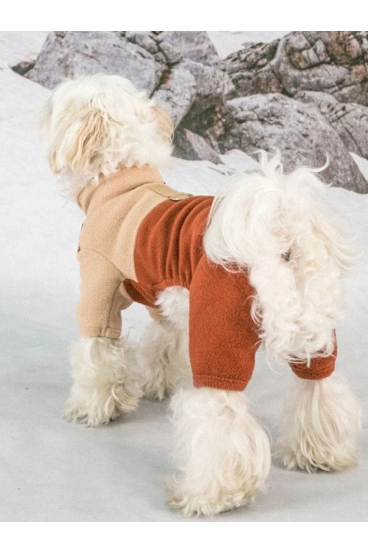 لباس پلار سگ پاپیا Puppia Alpine Fleece Suit، بژ