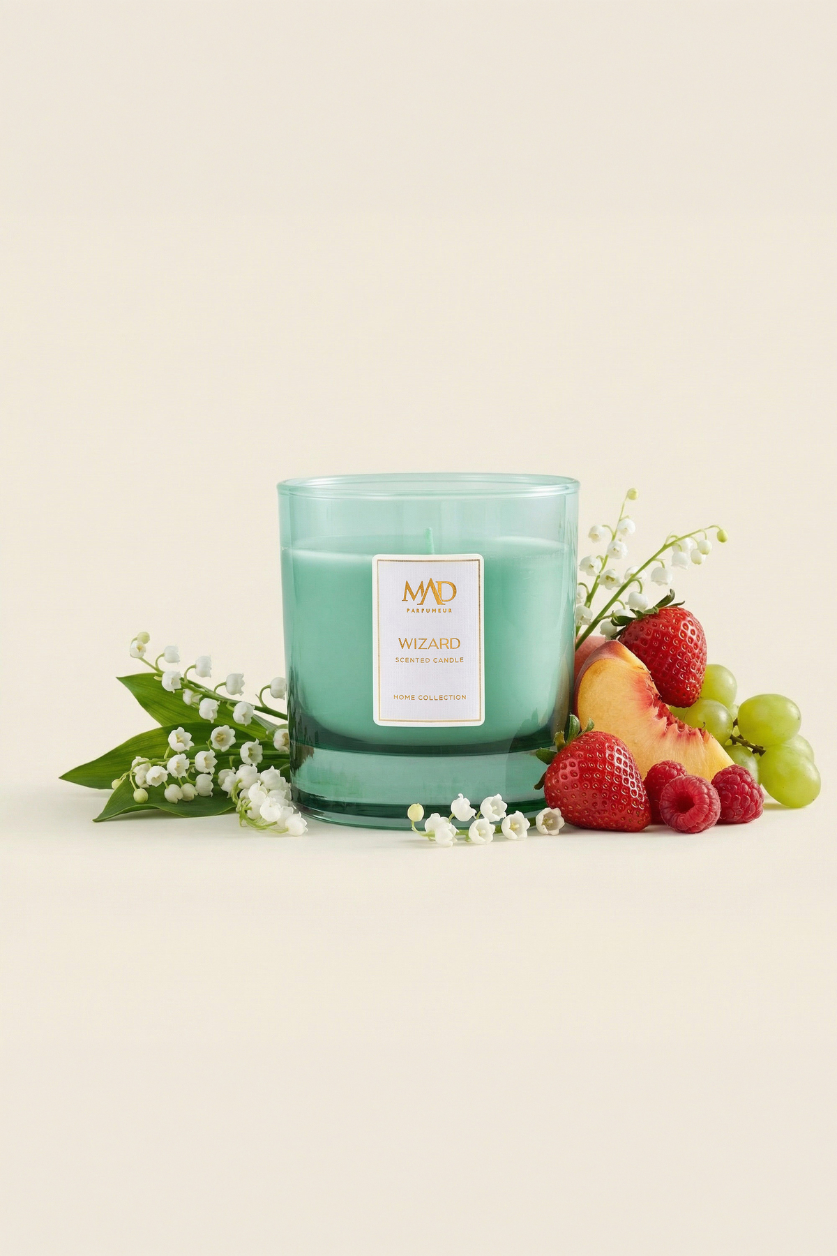 شمع و چراغ جادوگر دیوانه 200 شیشه ای معطر مدپرفیوم Mad Parfüm